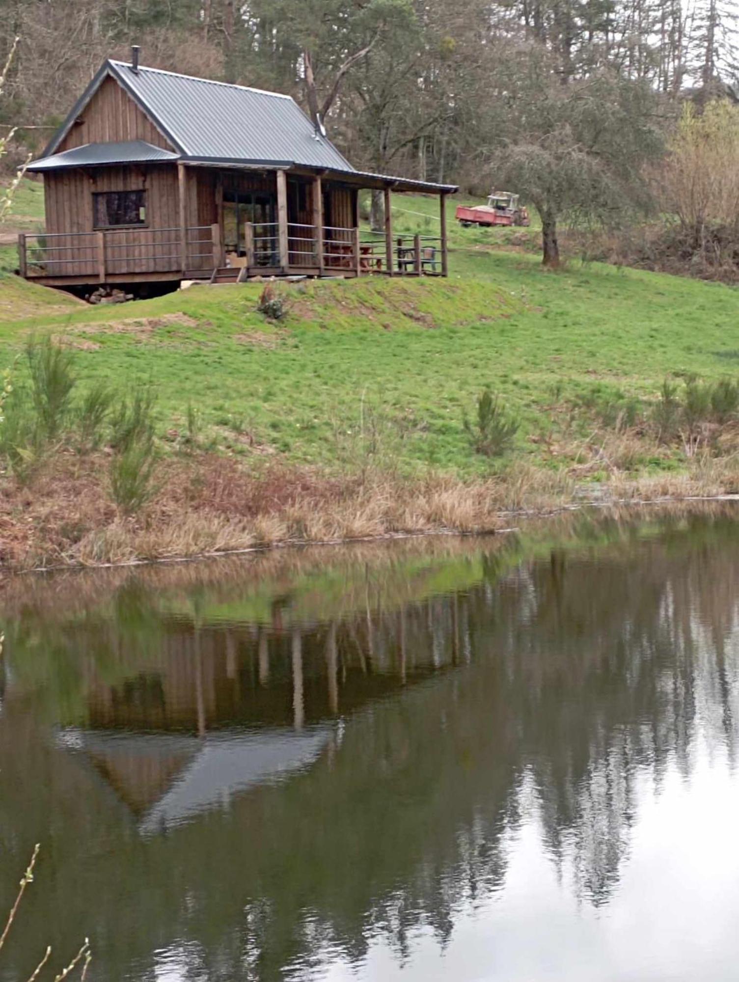 A La Cabane Des Bois Dessus Tiny Gite Alligny-en-Morvan Zewnętrze zdjęcie
